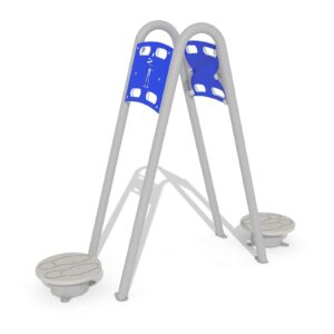 Agapito Outdoor-Fitnessgerät "Hüftstation Double"