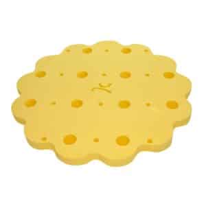 Aqquatix Schwimmfloß "Schweizer Käse"