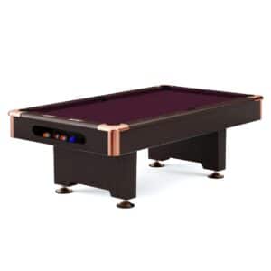 Automaten Hoffmann Billardtisch "Club Pro III" Dekor Nussbaum