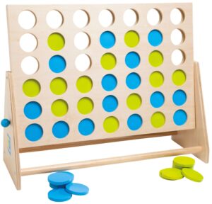 BS Toys Gesellschaftsspiel "4 in einer Reihe Deluxe"