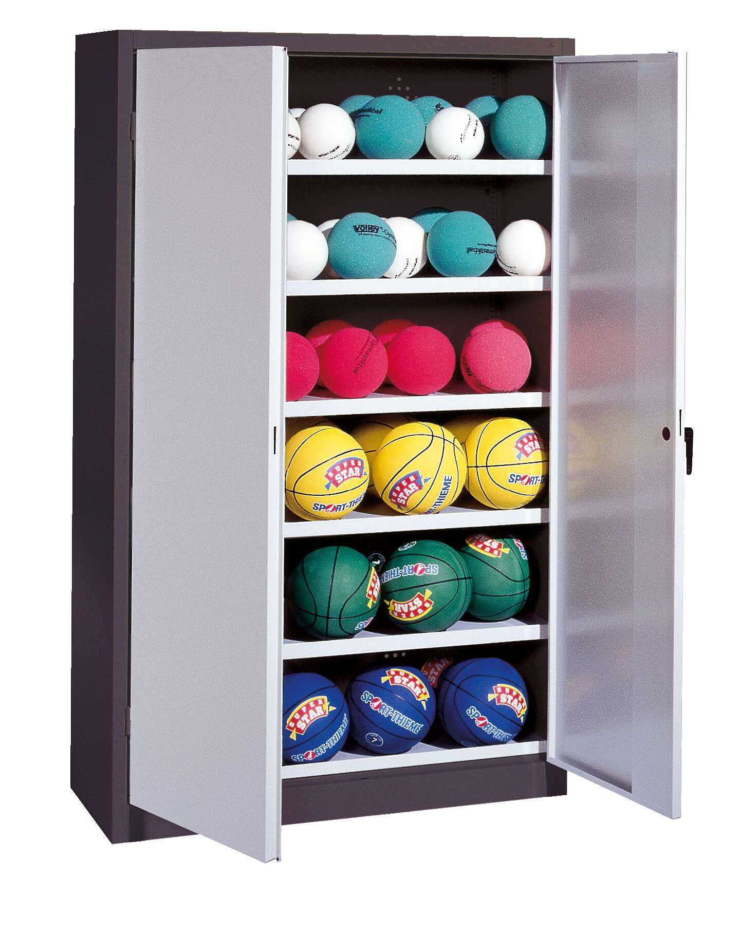 C+P Ballschrank mit Vollblech-Flügeltüren (Typ 3)