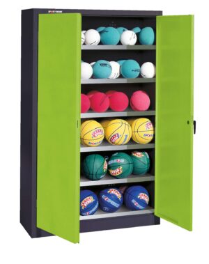 C+P Ballschrank mit Vollblech-Flügeltüren (Typ 3)