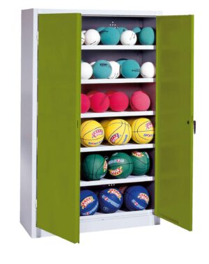 C+P Ballschrank mit Vollblech-Flügeltüren (Typ 3)