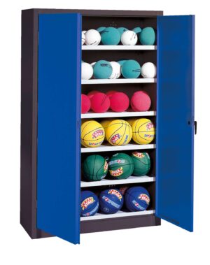 C+P Ballschrank mit Vollblech-Flügeltüren (Typ 3)
