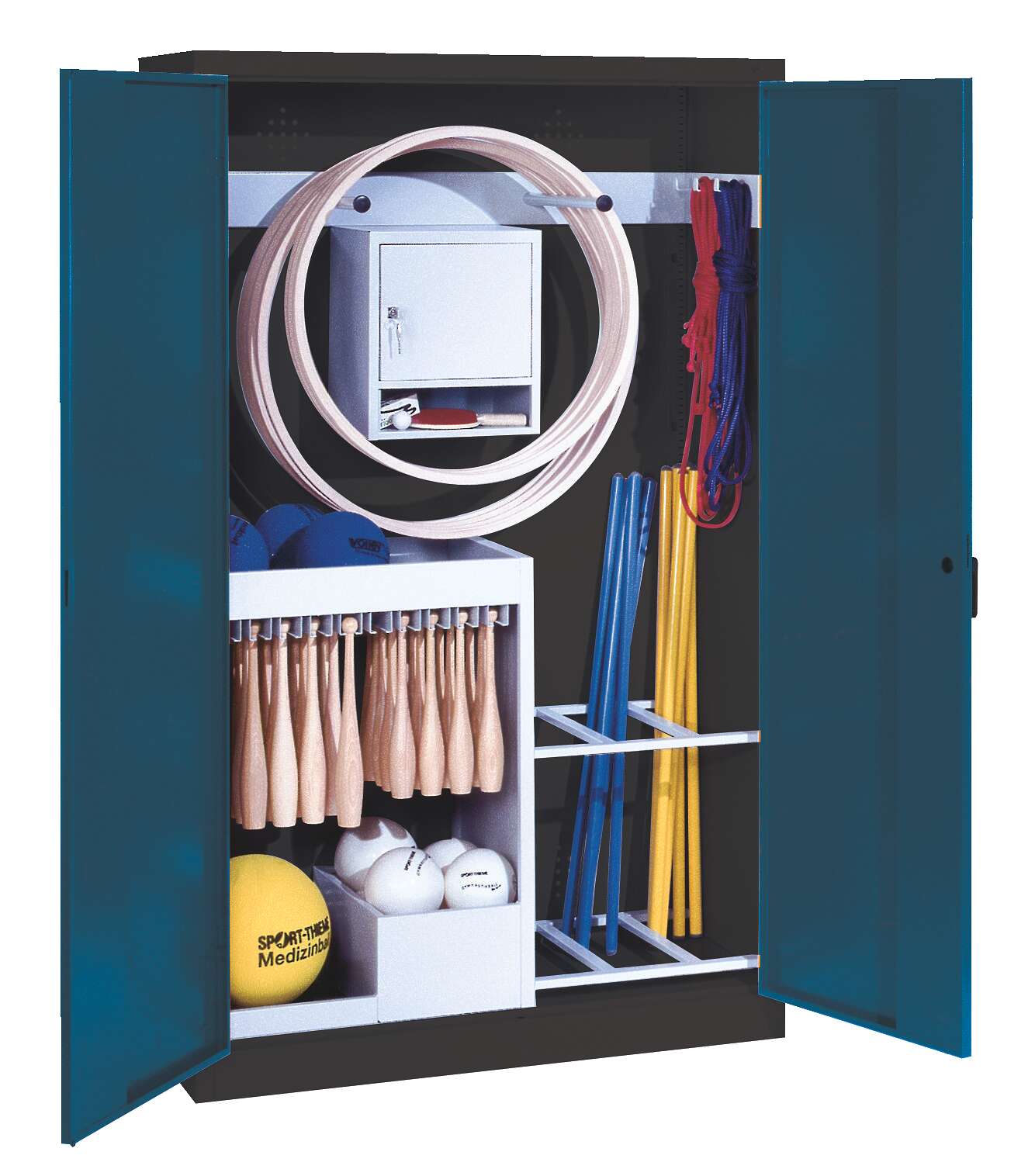 C+P Sportgeräteschrank mit Vollblech-Flügeltüren (Typ 1)