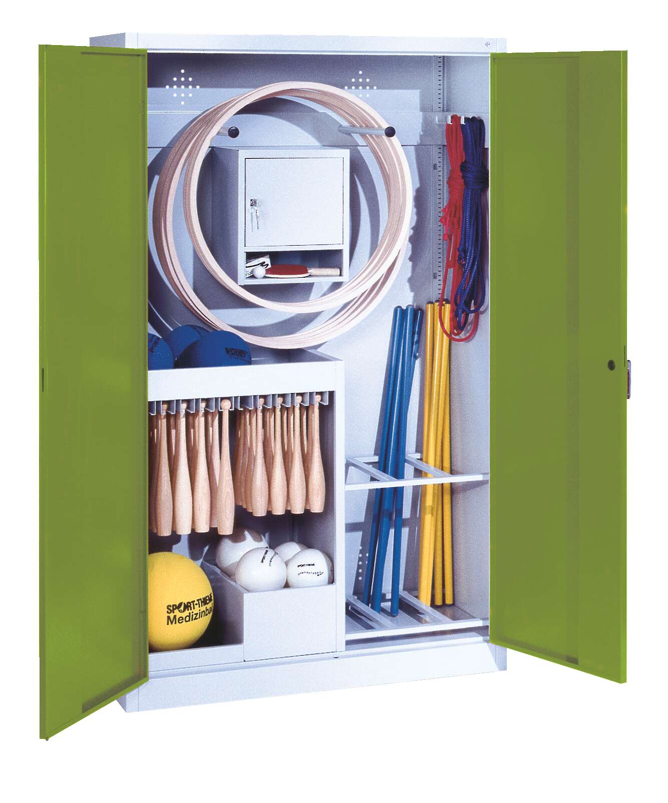C+P Sportgeräteschrank mit Vollblech-Flügeltüren (Typ 1)