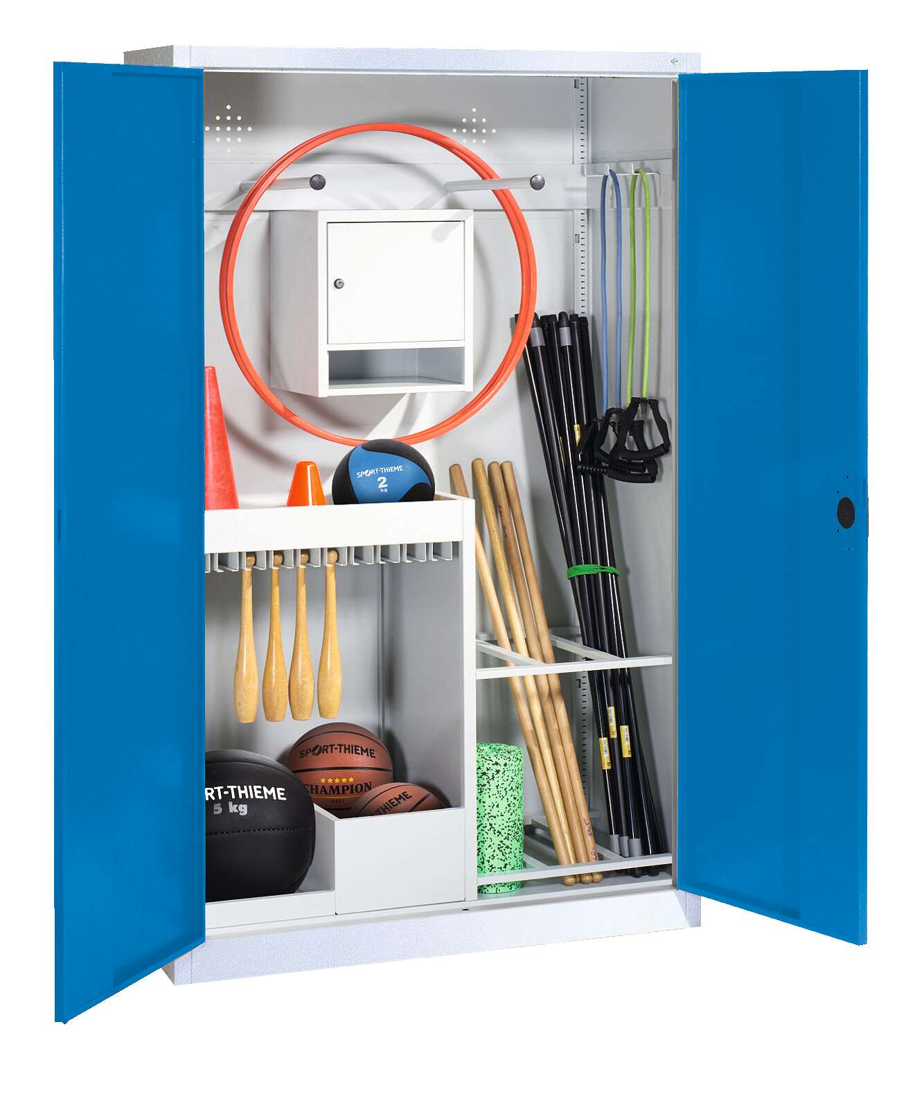 C+P Sportgeräteschrank mit Vollblech-Flügeltüren (Typ 1)