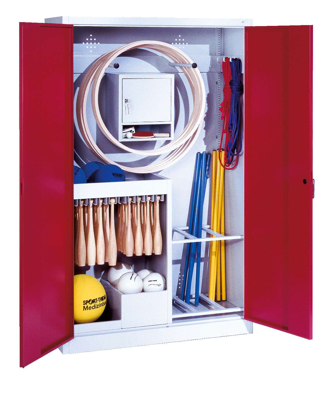 C+P Sportgeräteschrank mit Vollblech-Flügeltüren (Typ 1)