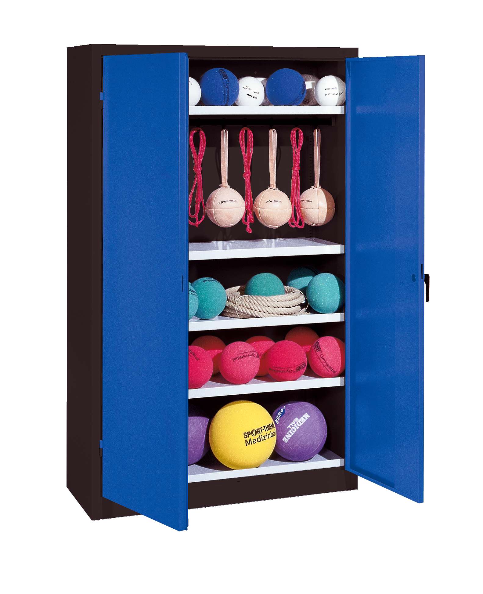 C+P Sportgeräteschrank mit Vollblech-Flügeltüren (Typ 2)