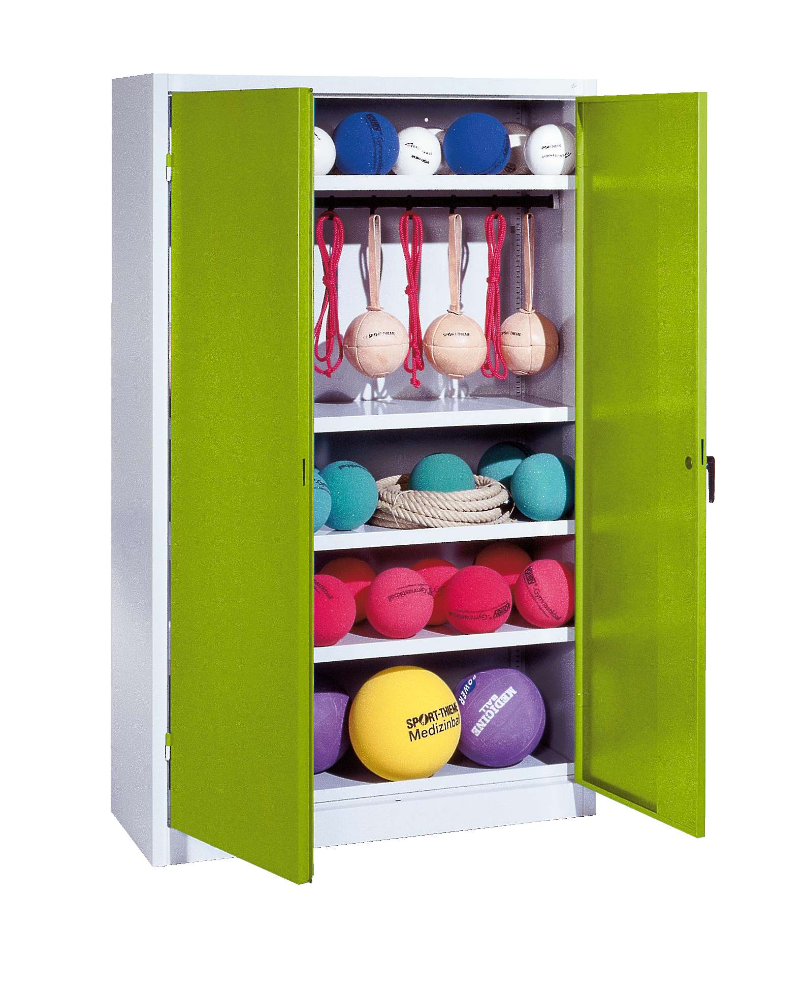 C+P Sportgeräteschrank mit Vollblech-Flügeltüren (Typ 2)