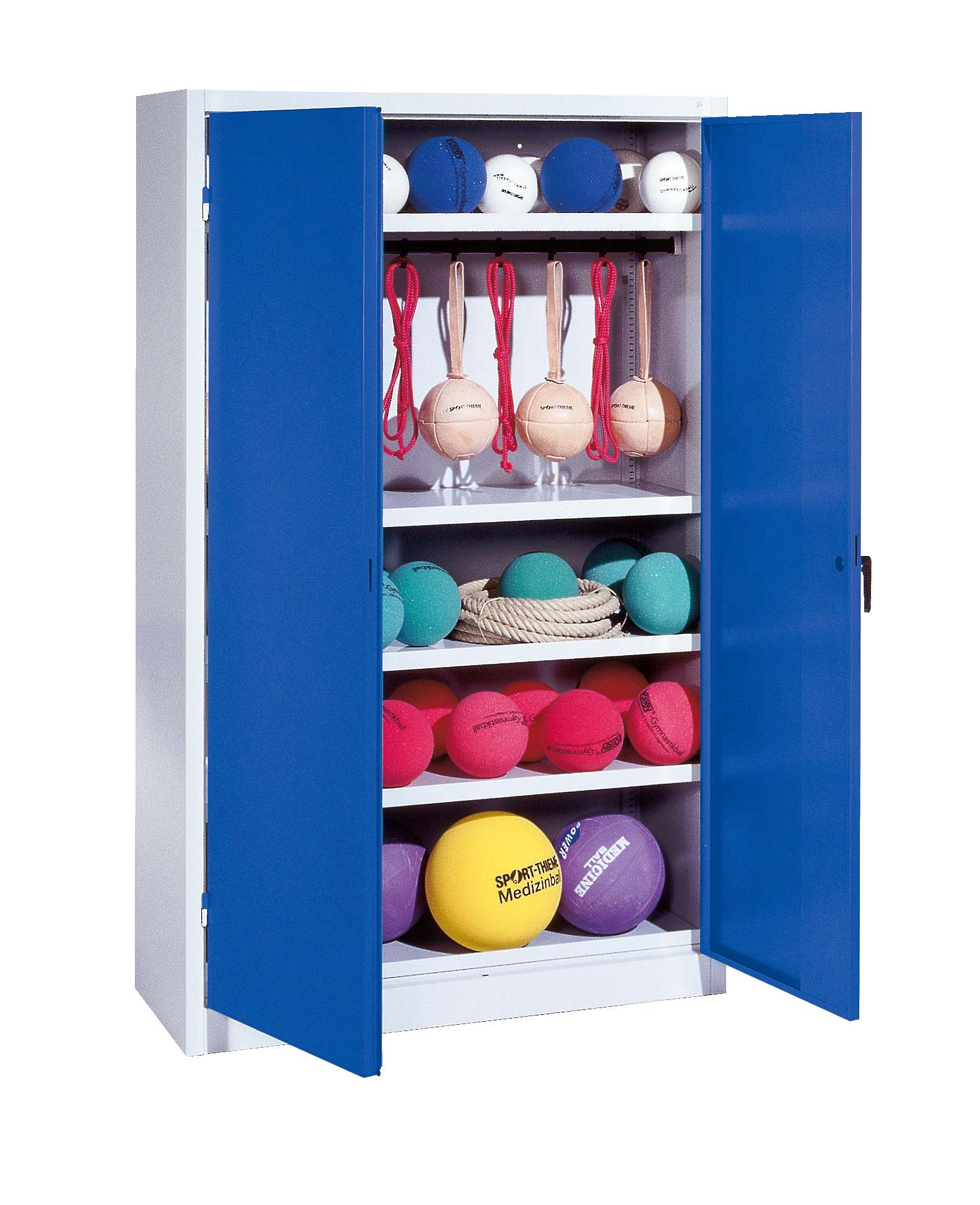 C+P Sportgeräteschrank mit Vollblech-Flügeltüren (Typ 2)