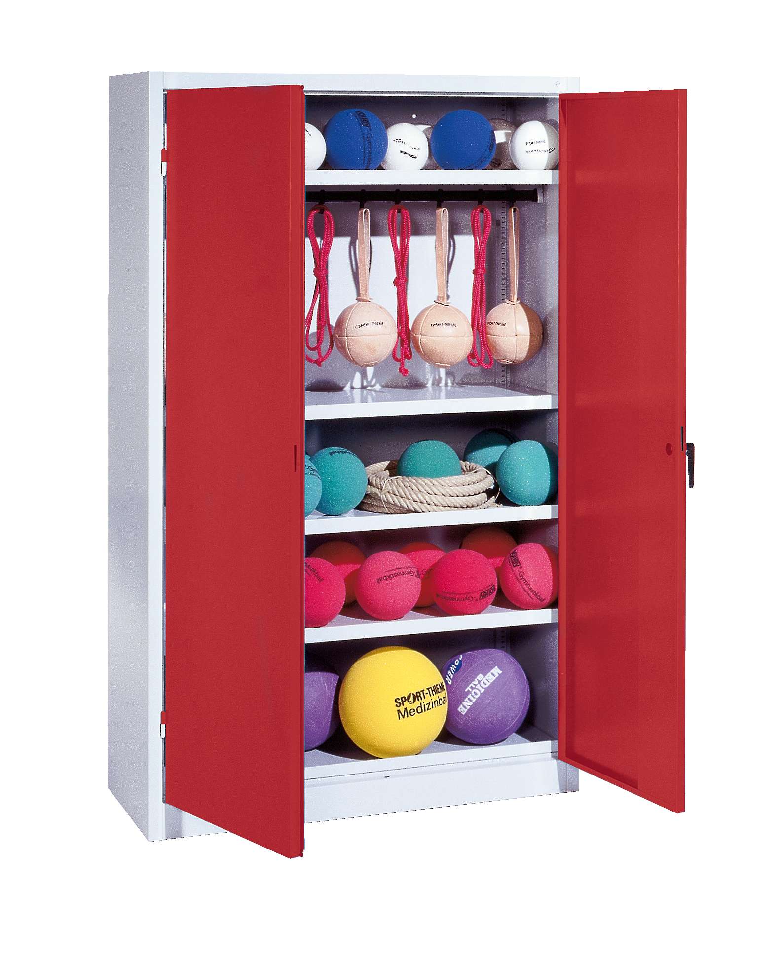 C+P Sportgeräteschrank mit Vollblech-Flügeltüren (Typ 2)