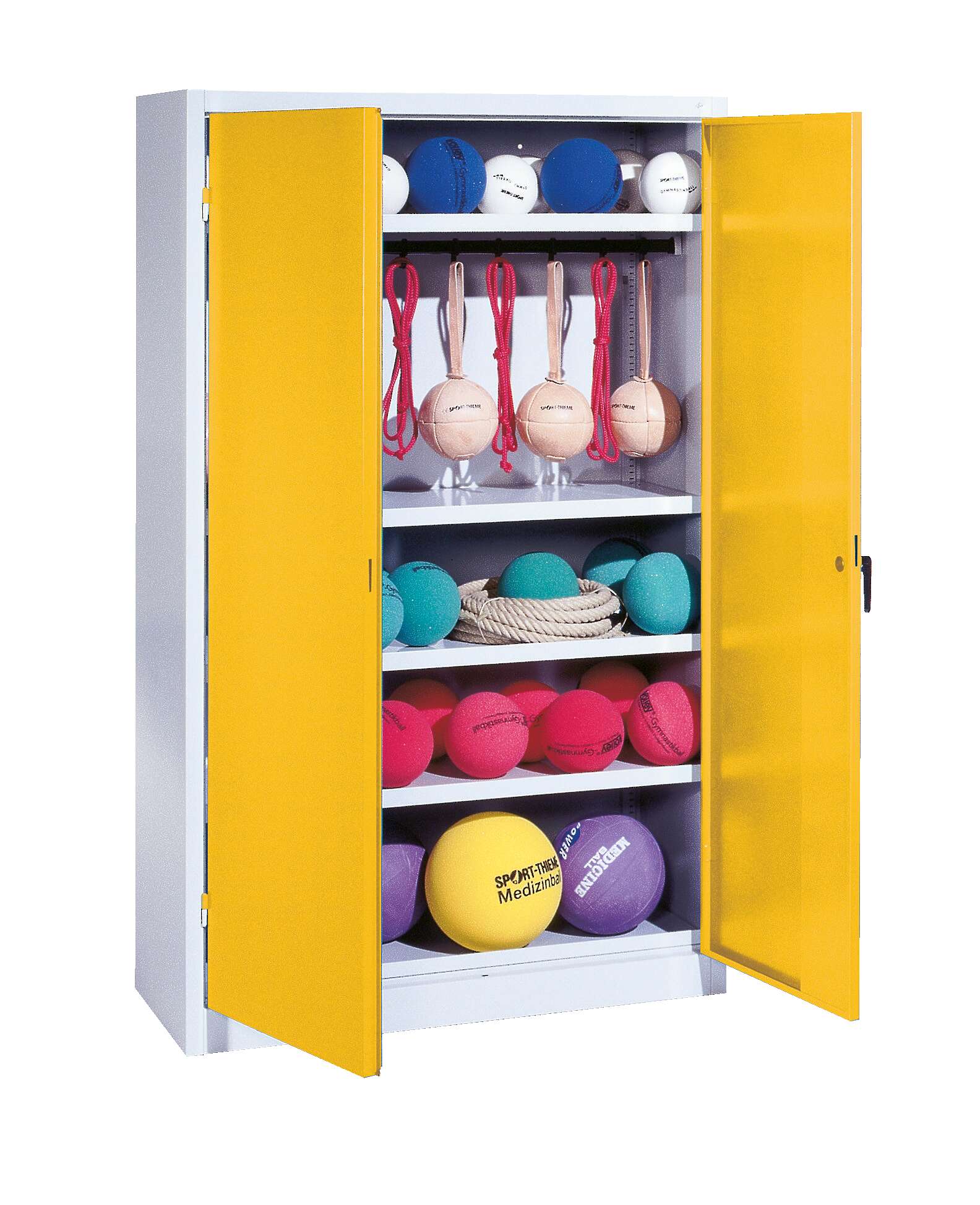 C+P Sportgeräteschrank mit Vollblech-Flügeltüren (Typ 2)