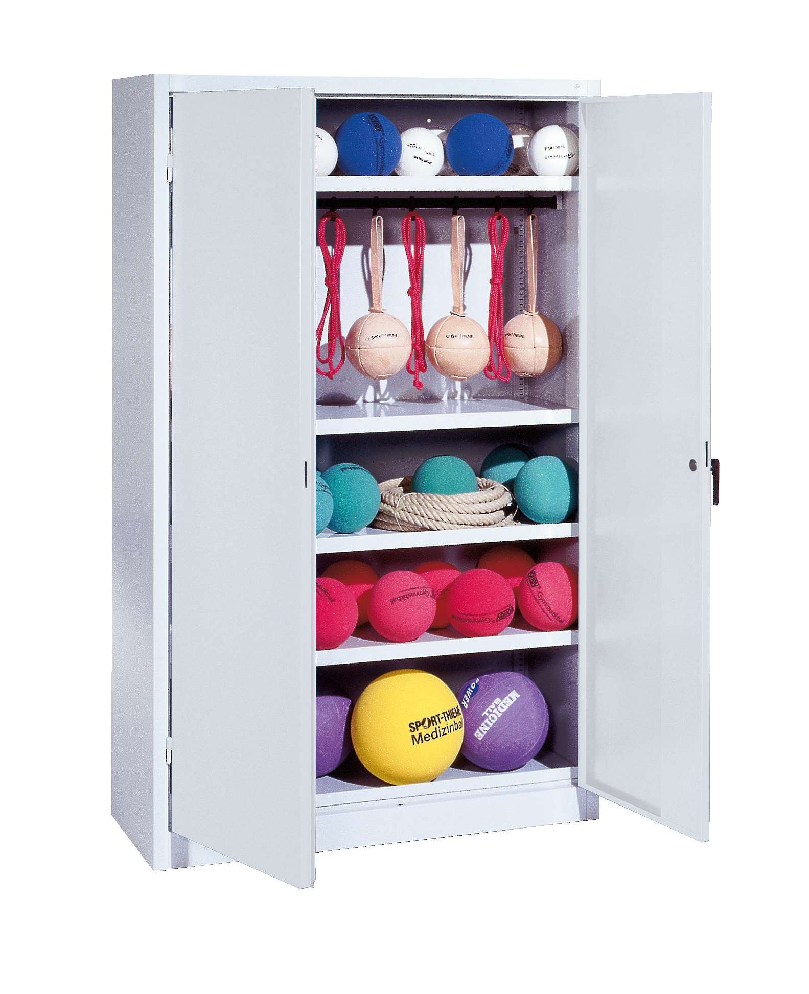 C+P Sportgeräteschrank mit Vollblech-Flügeltüren (Typ 2)