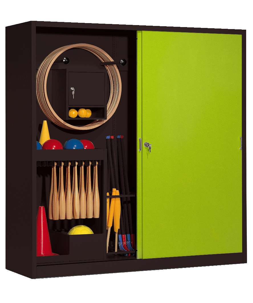 C+P Sportgeräteschrank mit Vollblech-Schiebetüren (Typ 5)