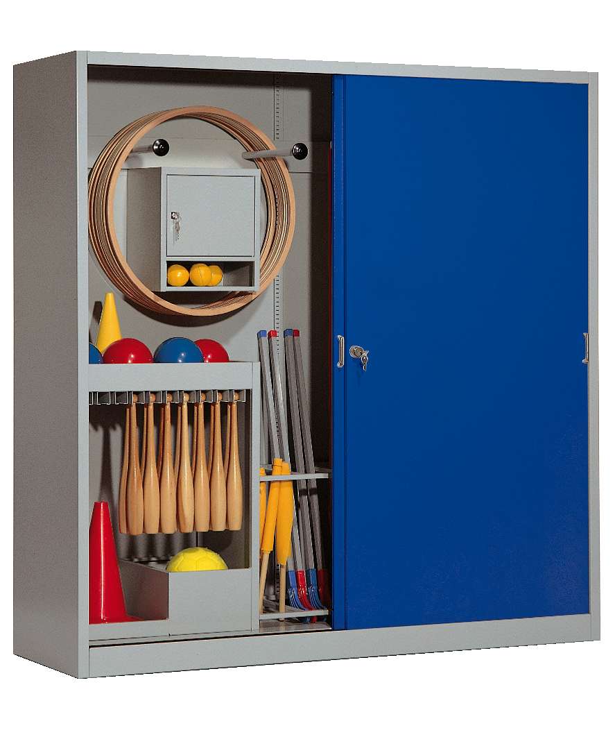 C+P Sportgeräteschrank mit Vollblech-Schiebetüren (Typ 5)