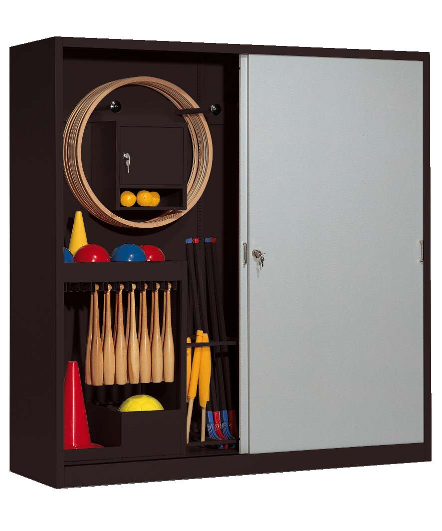 C+P Sportgeräteschrank mit Vollblech-Schiebetüren (Typ 5)