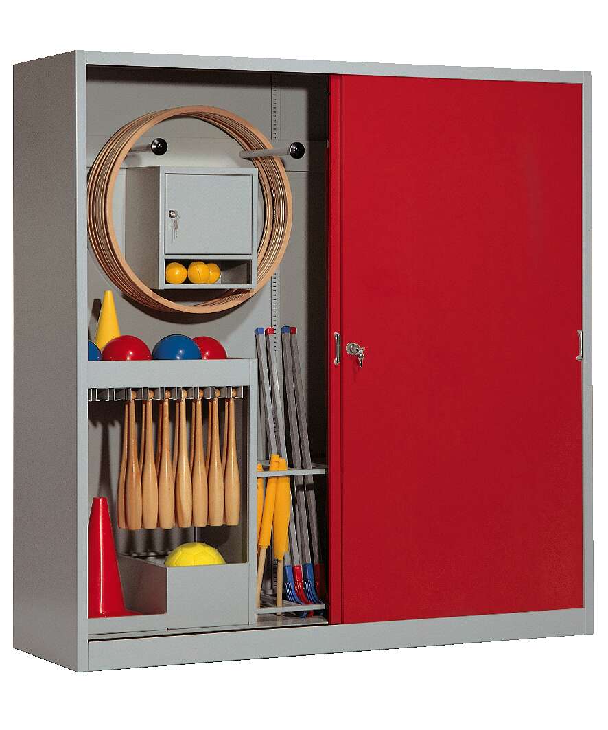 C+P Sportgeräteschrank mit Vollblech-Schiebetüren (Typ 5)