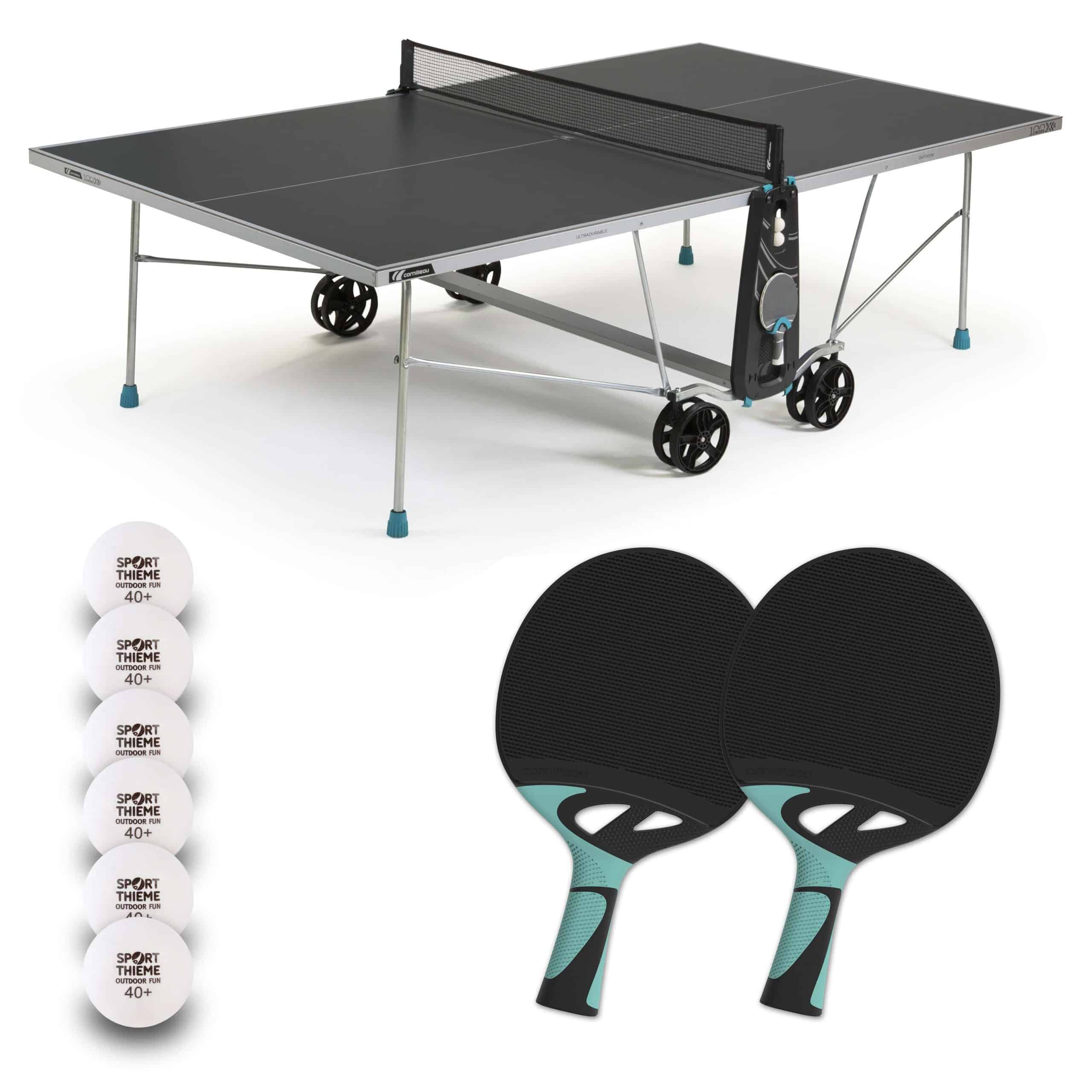 Cornilleau Tischtennis-Set "100X Outdoor"