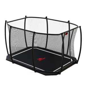 Dino Cars Trampolin "Flat Level" inkl. Sicherheitsnetz