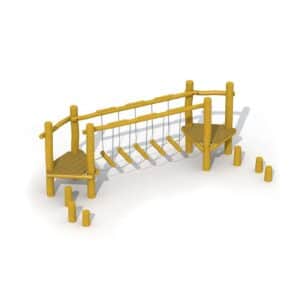 Eco-Play Balancierpfad "Wackelbrücke"