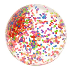 EduPlay Flummi-Ball "Zauberkugel mit Konfetti"