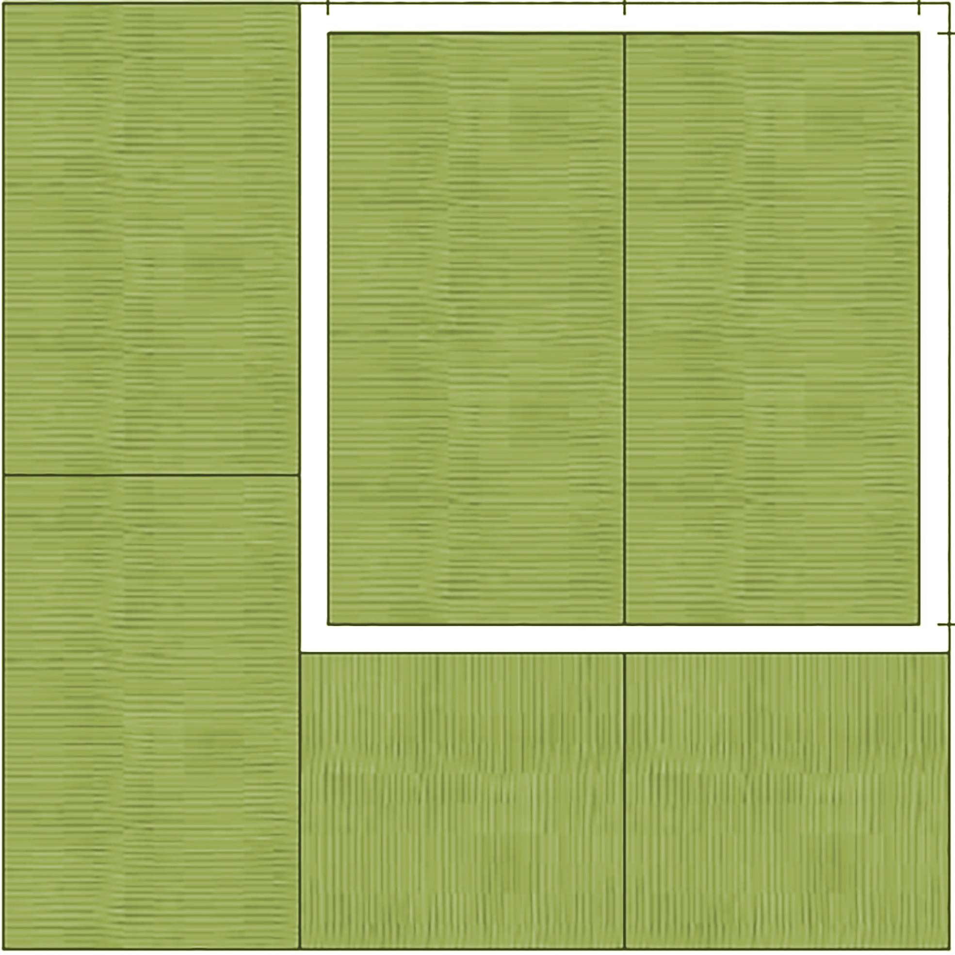 Fallschutz-Mattensatz für Motorikzentrum 220 "SL Ecke"