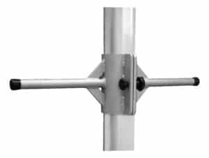 Fußballtor-Ausheber für Fußballtore mit Ovalprofil 120x100 mm