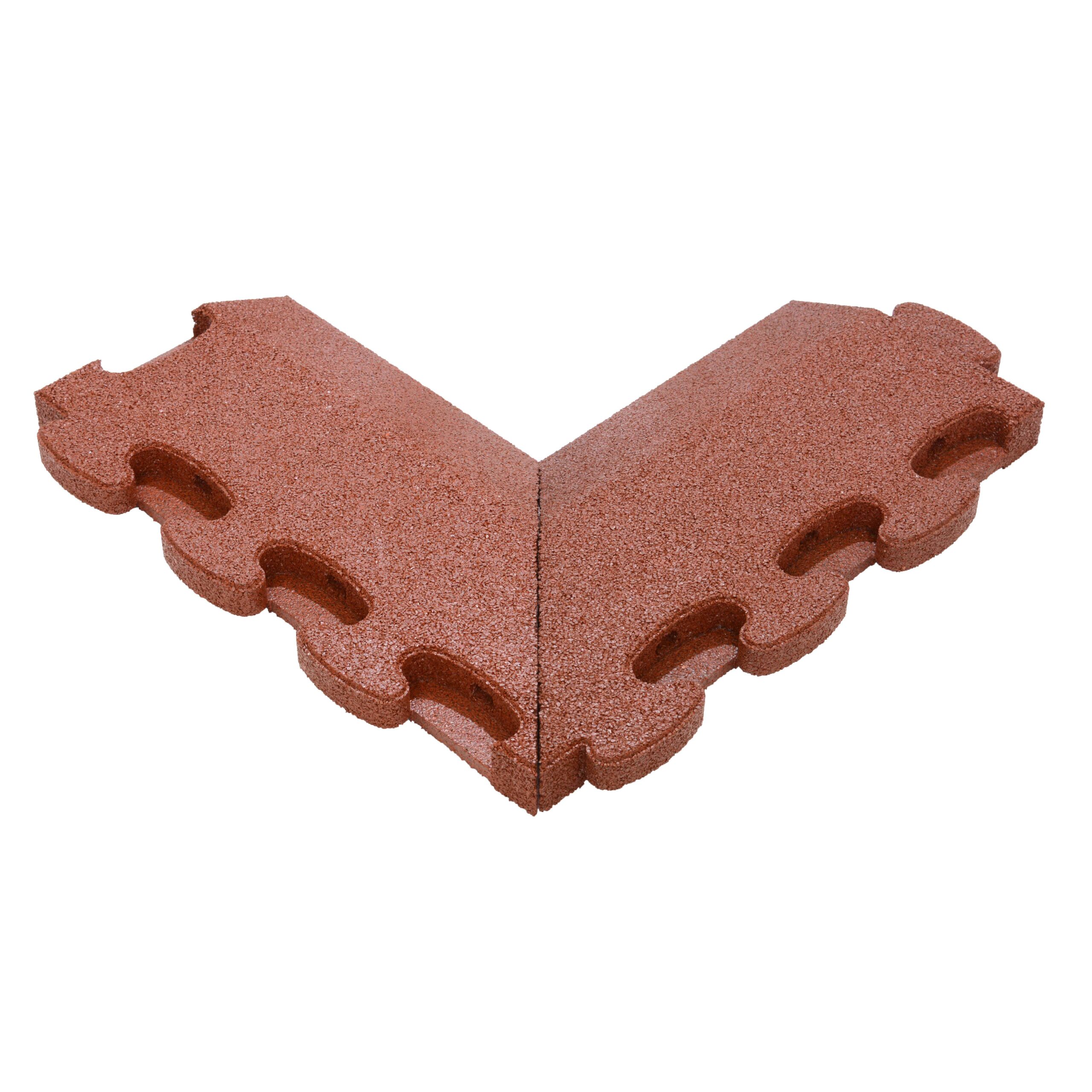 Gum-Tech Negatives Eckstück "Abgeschrägt" für Fallschutzplatten