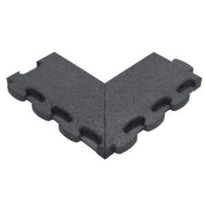 Gum-Tech Negatives Eckstück "Gerade" für Fallschutzplatten