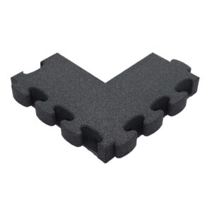 Gum-Tech Negatives Eckstück "Gerade" für Fallschutzplatten