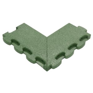 Gum-Tech Negatives Eckstück "Gerade" für Fallschutzplatten