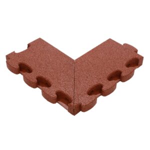Gum-Tech Negatives Eckstück "Gerade" für Fallschutzplatten