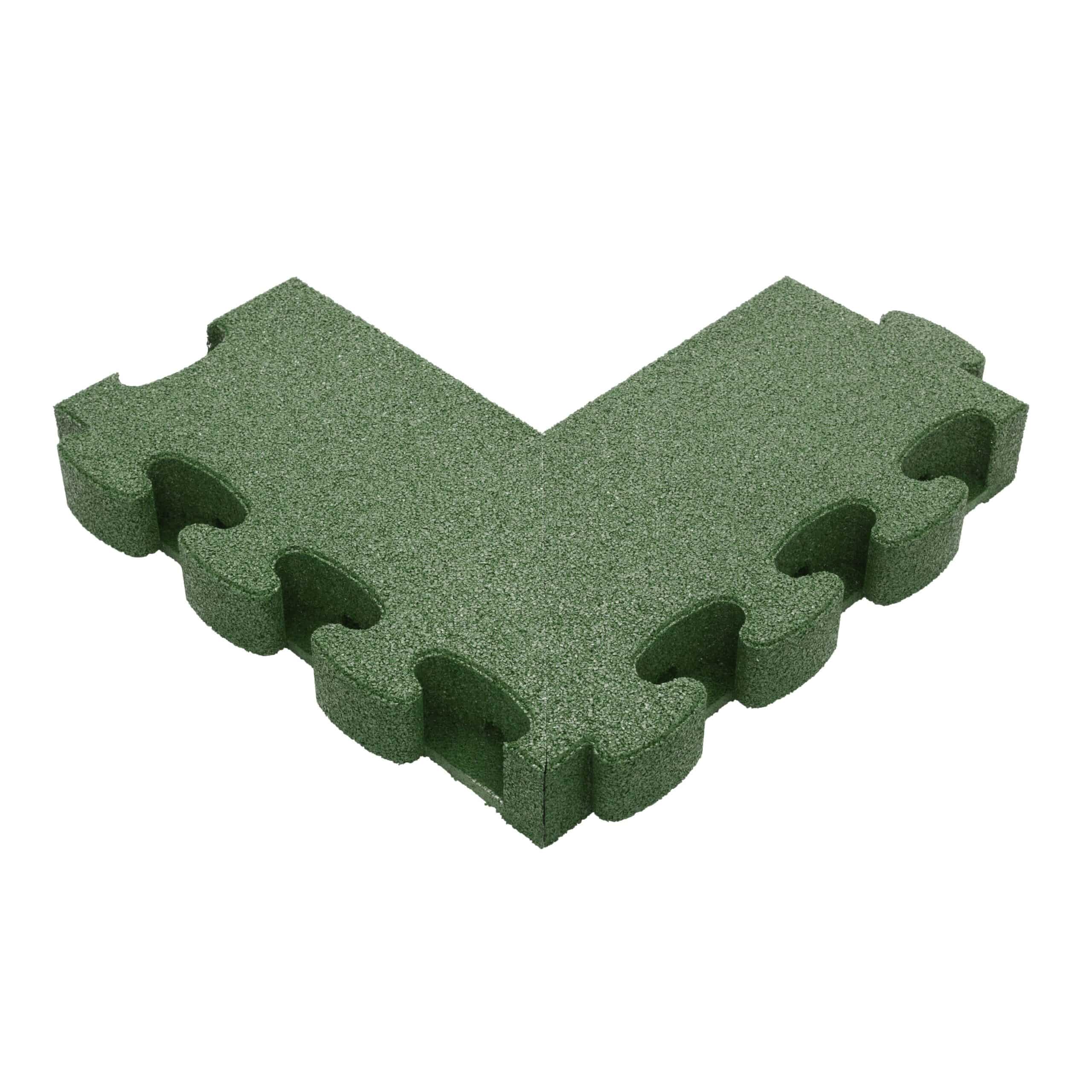 Gum-Tech Negatives Eckstück "Gerade" für Fallschutzplatten