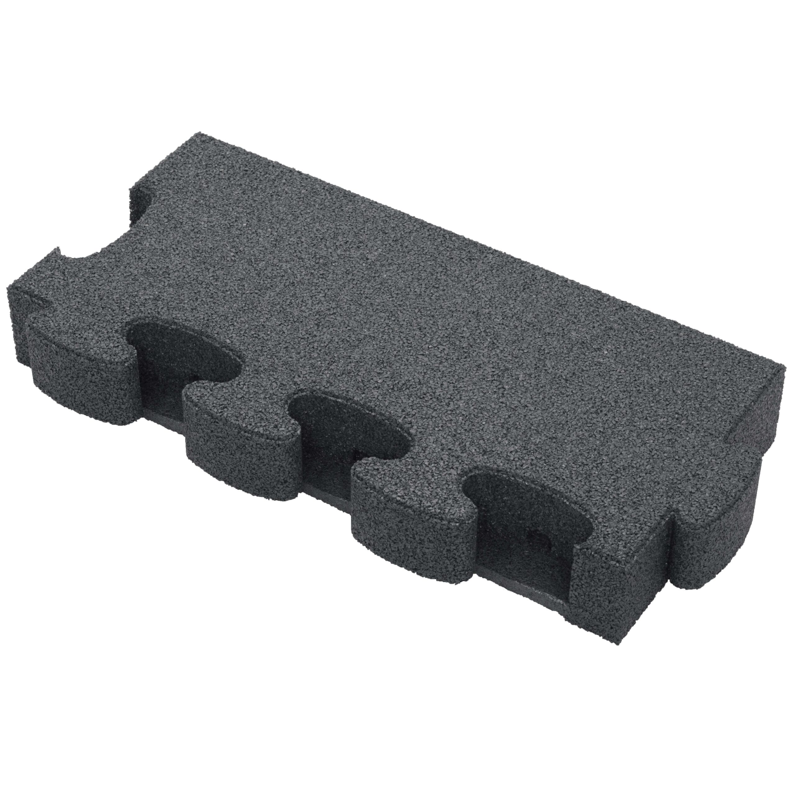 Gum-Tech Randstück "Gerade" für Fallschutzplatten