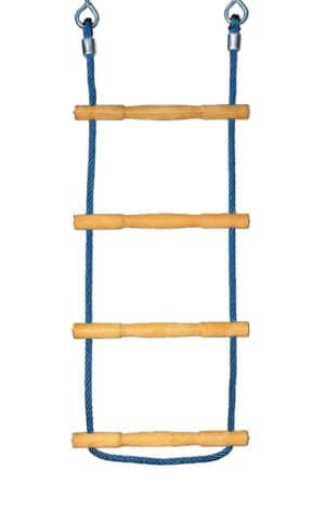 Huck Seilspielgeräte Strickleiter "Herkules-Tau mit Holzsprossen"