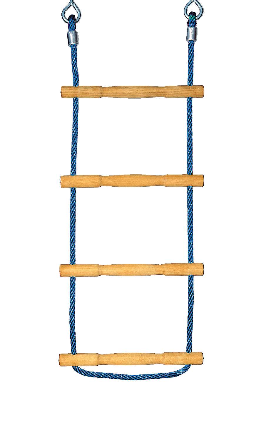 Huck Seilspielgeräte Strickleiter "Herkules-Tau mit Holzsprossen"