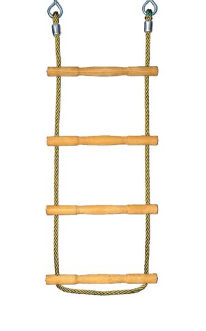 Huck Seilspielgeräte Strickleiter "Herkules-Tau mit Holzsprossen"