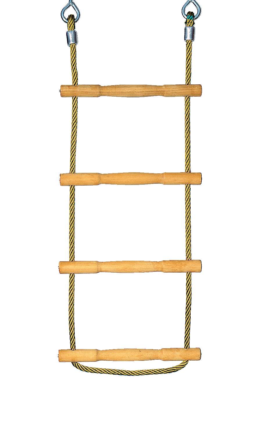 Huck Seilspielgeräte Strickleiter "Herkules-Tau mit Holzsprossen"