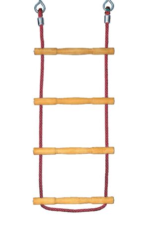 Huck Seilspielgeräte Strickleiter "Herkules-Tau mit Holzsprossen"