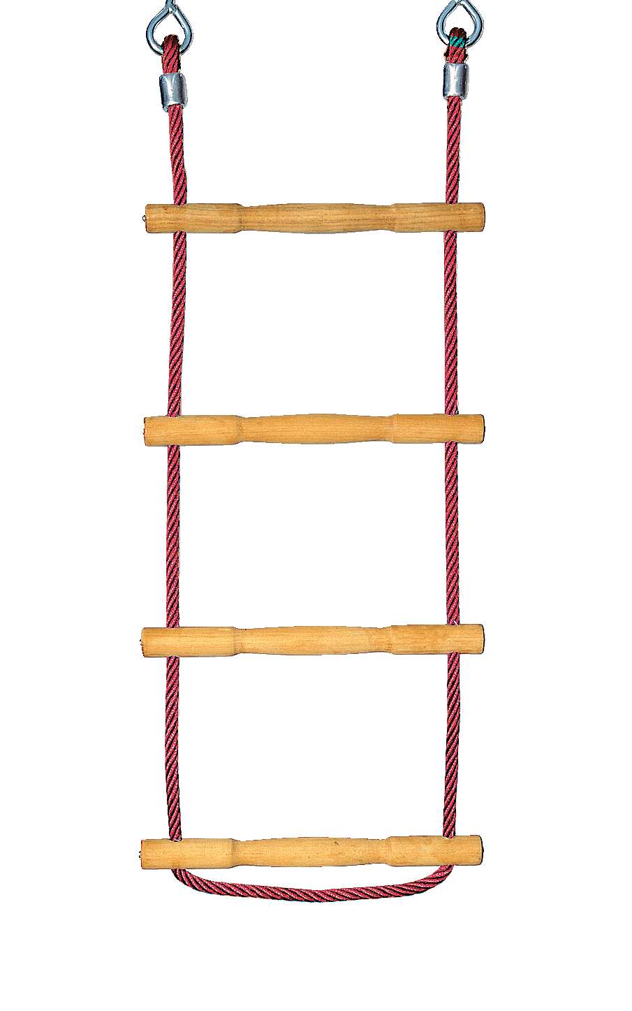 Huck Seilspielgeräte Strickleiter "Herkules-Tau mit Holzsprossen"