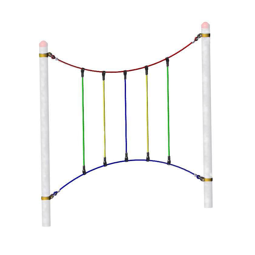 Huck Seilspielgeräte Vario-Kletterpark Einzelelement "Balancepfad"