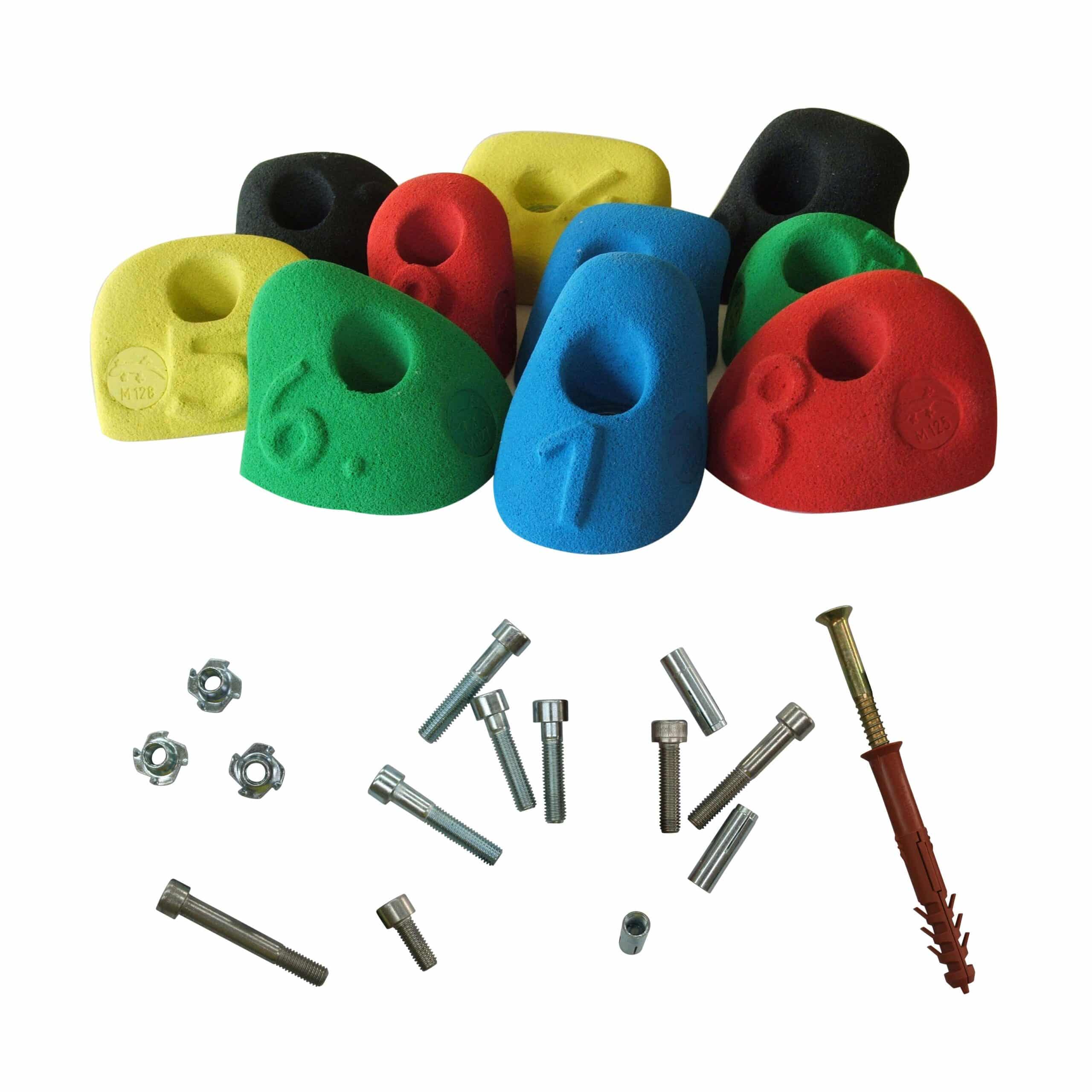 Klettergriff-Set "Ziffern"