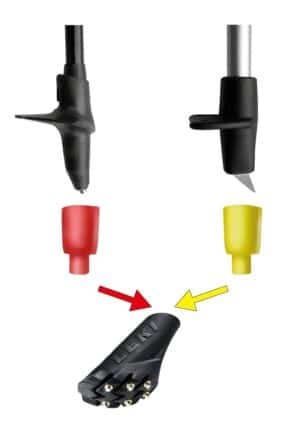 Leki Nordic Walking Pads "Silent Spike"