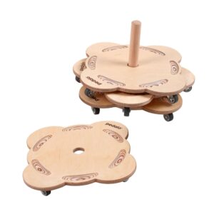 Pedalo Rollbrett-Set "Stapelbaustein Rollrutscher"