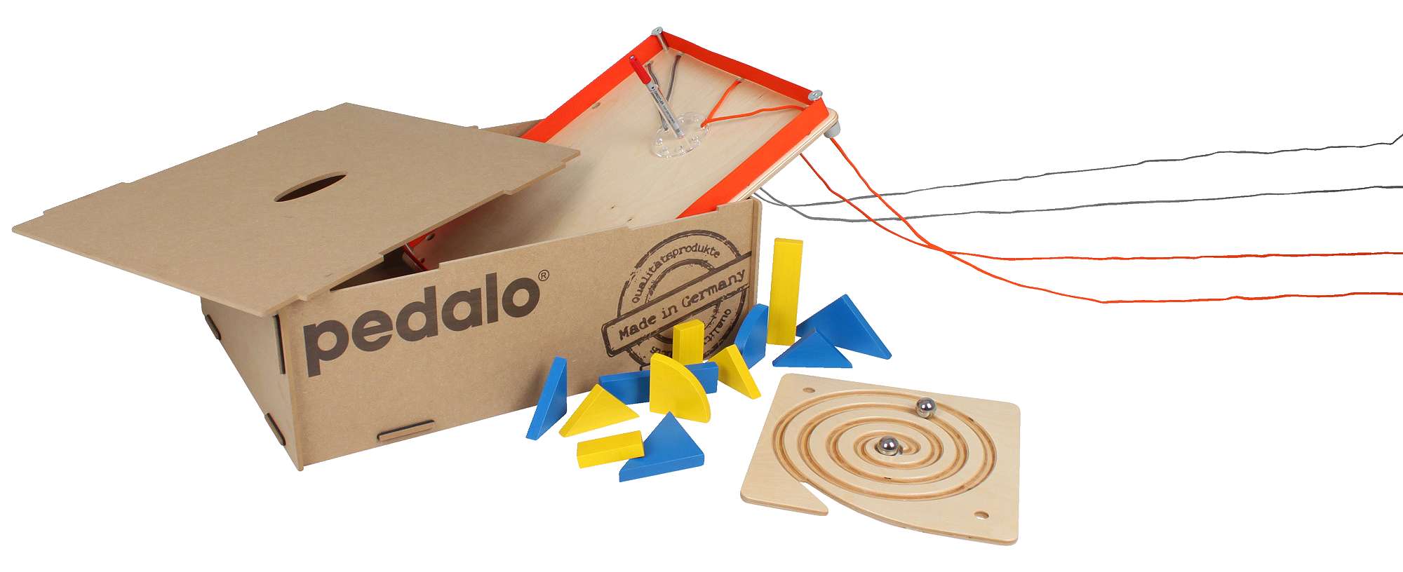 Pedalo Teamspielbox "Drei"