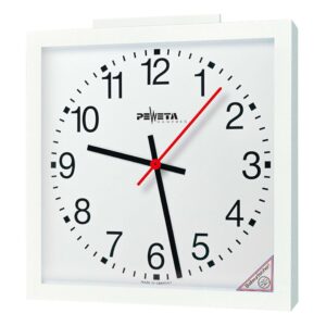Peweta Funk-Wanduhr mit Sekundenanzeiger