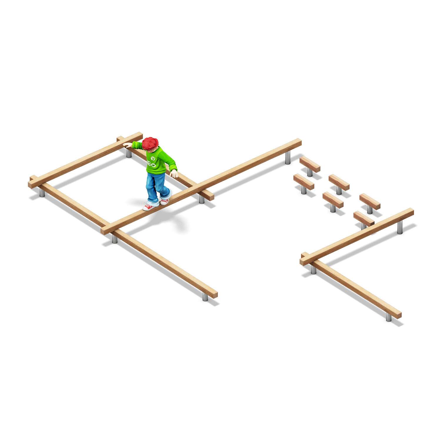 Playparc Balancieranlage "Schulhof"