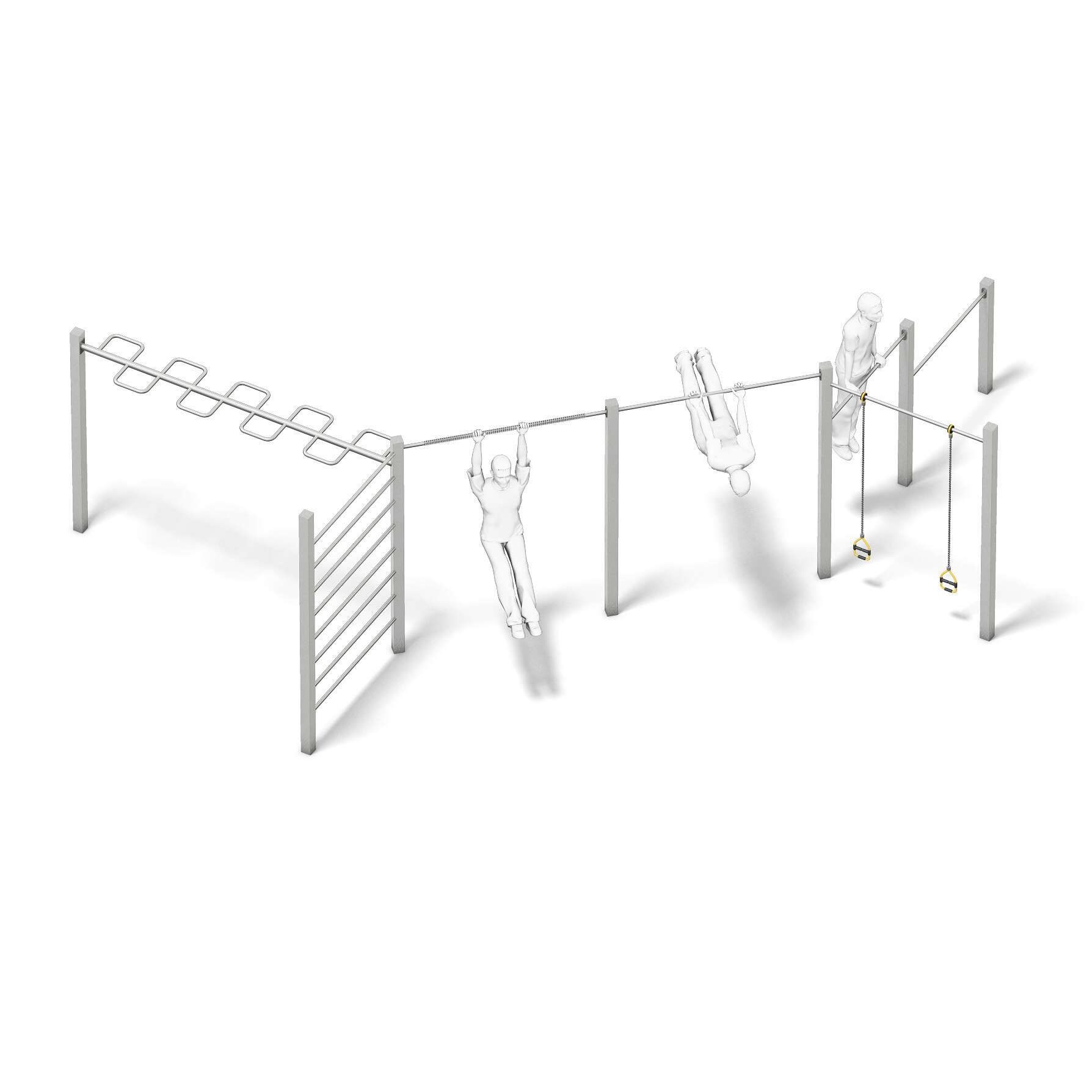 Playparc Calisthenics-Anlage 4FCIRCLE "Enterprise"