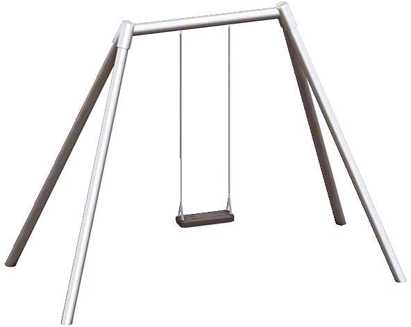 Playparc Einzelschaukel "Metall"